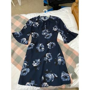 Kate Spade rose printed dress